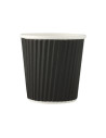 Coffee cup Ripple Black Espresso 118ml 24x40pc/box - 