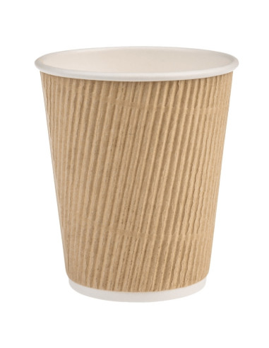 Coffee cup Ripple Brown 230-480ml - 