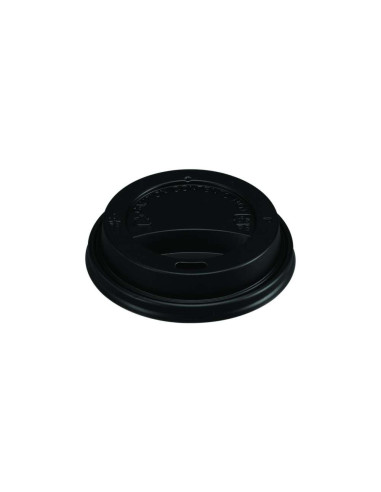 Coffee cup (LID) 8oz Black and White 10x100pc/box - 