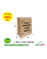 Personalized Printing Paper Bags with Logo 18L.  - 