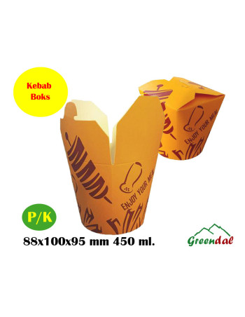 Kebabbox (Take Away) 700ml 5x100pc/box - 