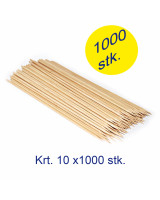 GrillSpyd bambus 25cm 10x1000stk/kar - 