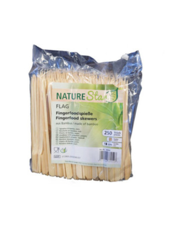 Spear Golf w/handle 12cm bamboo 6x250pc/box -  2