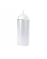 Plastic bottle for dressing 34cl transparent - 