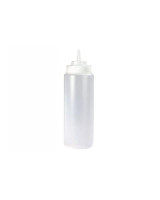 Plastic bottle for dressing 34cl transparent - 