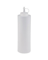 Plastflaske 70 cl Ø7x24 cm med Tud/Skruelåg Klar