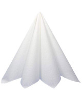 Napkin  48x48cm Airlaid 1/4 fold White 500pc/box - 