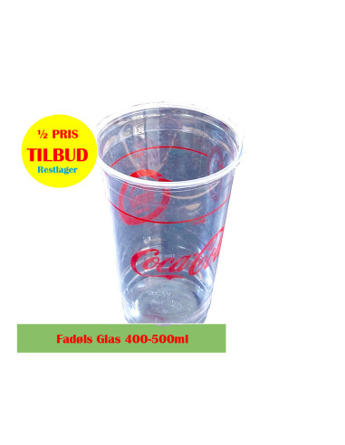 Plastic glass Soft PP 500ml 500pc/pack - 