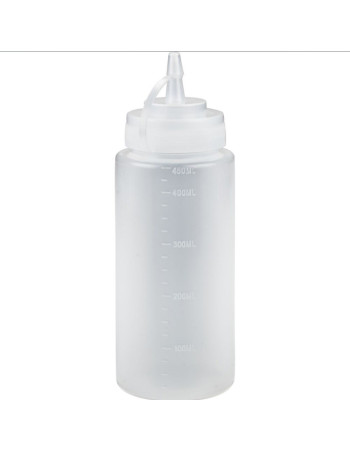 Dressingflaske 450 ml. klar  2