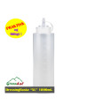 Plastic bottle for dressing 1000 cl transparent - 