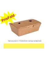 Take away box *1* M Brown 400 pc/box - 