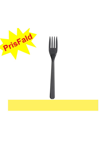 Cutlery Plastic Grey Fork 20x100pc/box - 