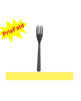 Cutlery Plastic Grey Fork 20x100pc/box - 