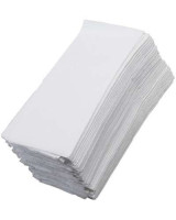 Napkin Art 40x40cm 2-layer 1/4 fold White 6x250pc/pack - 