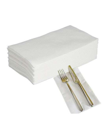 Napkin Art 40x40cm 2-layer 1/4 fold White 6x250pc/pack -  2