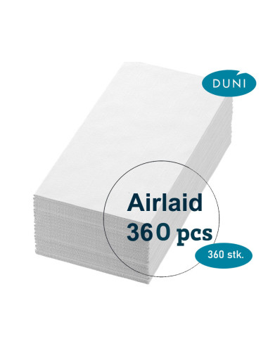 Napkin DuniSoft 20x40cm Airlaid 1/8 fold White 1440pc/krt - 