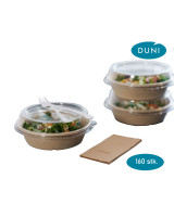 Salatskål Brun Bagasse 900 ml. Duni