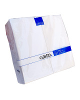 Napkin Gastrot 40x40 2-layer 1/8 fold White 2000pc/box - 