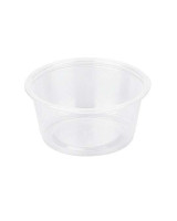 Dressingbæger PP klar 2oz 60ml 10x250stk/kar - 