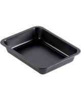 Plastic tray Duni black 1-room PP 1345ml 216pc/box - 