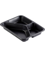 Tray forme 227x178x40 mm Sort 3 Rum - 