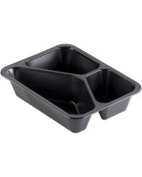 Tray forme 227x178x40 mm Sort 3 Rum - 