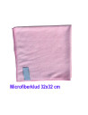Microfiber cloth Red 32x32cm 10pc/pack - 