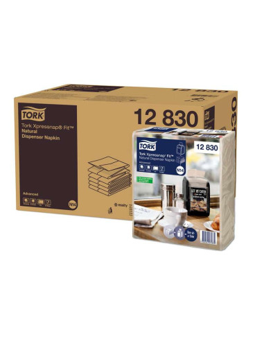 Dispenserserviet Tork Xpressnap Fit nature N14 4320pc/box - 