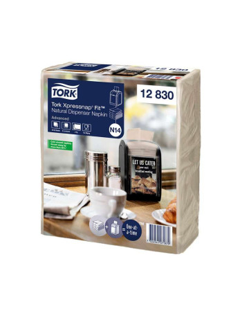 Dispenserserviet Tork Xpressnap Fit nature N14 4320pc/box - 