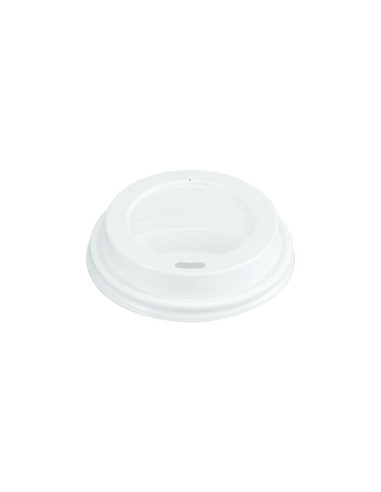 Kaffebæger LÅG 8oz Sort/Hvid 10x50stk/kar 