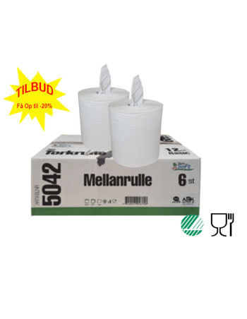 Wiping paper Green eco 1-layer 250m (5042) 6roll/box - 