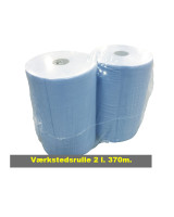 Wiping paper Katrin 2-layer 37x36cmx370m  2roll/box - 