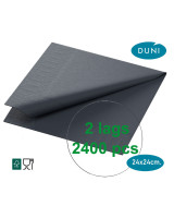 Napkin Tork Advanced 24x24cm 2-layer Black 2400pc/box - 