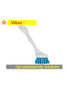 Washing Up Brush Stiff White Vikan - 