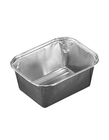 Foil tray w/ rolll.edge 140ml 14x100pc/box - 
