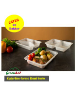 Tray Cater 227x178x50 mm Sort 1 Rum - 