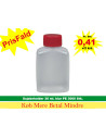 Soy bottle 30ml Clear including lid 30x100pc/box - 