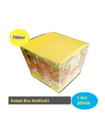 Kebab box 700 ml. 2