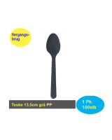 Multipurpose Grey Tea Spoon 100 pcs - 
