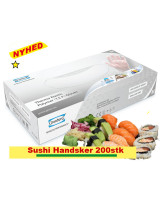 Sushi Handske Grandberg T.E.P. Sushi Handske Pudderfri 200stk/pak