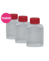 Soy bottle 30ml Clear including lid 30x100pc/box - 