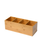 Napkin holder Modular Bamboo ecoecho® 36 x 14 cm Nature - 