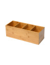 Napkin holder Modular Bamboo ecoecho® 36 x 14 cm Nature - 