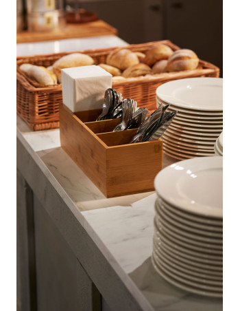 Napkin holder Modular Bamboo ecoecho® 36 x 14 cm Nature -  2