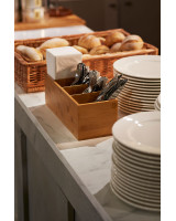 Napkin holder Modular Bamboo ecoecho® 36 x 14 cm Nature - 