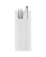 GreenSoft Cutlery 40x32cm Airlaid White 1000pc/box - 