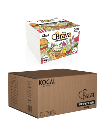 Dispenserserviet Brava 