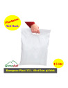 Fruit bag 15 L. HDPE white   10x100pcs/box - 