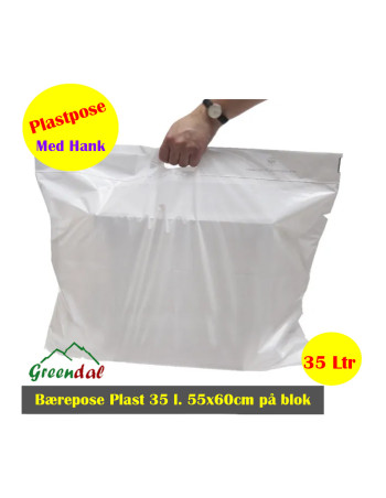 Bærepose 35 l. på Blok-Virgin