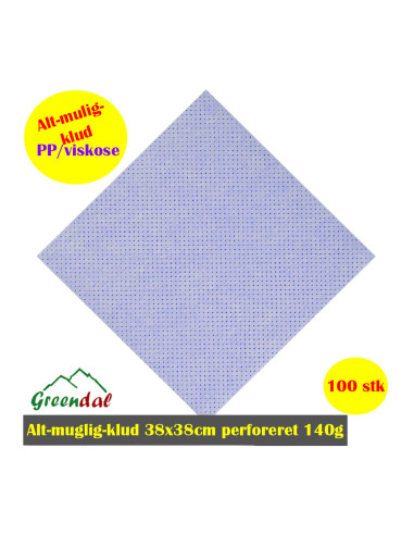 Universal cloth 145gr Blue 38x38cm 100pc/box - 